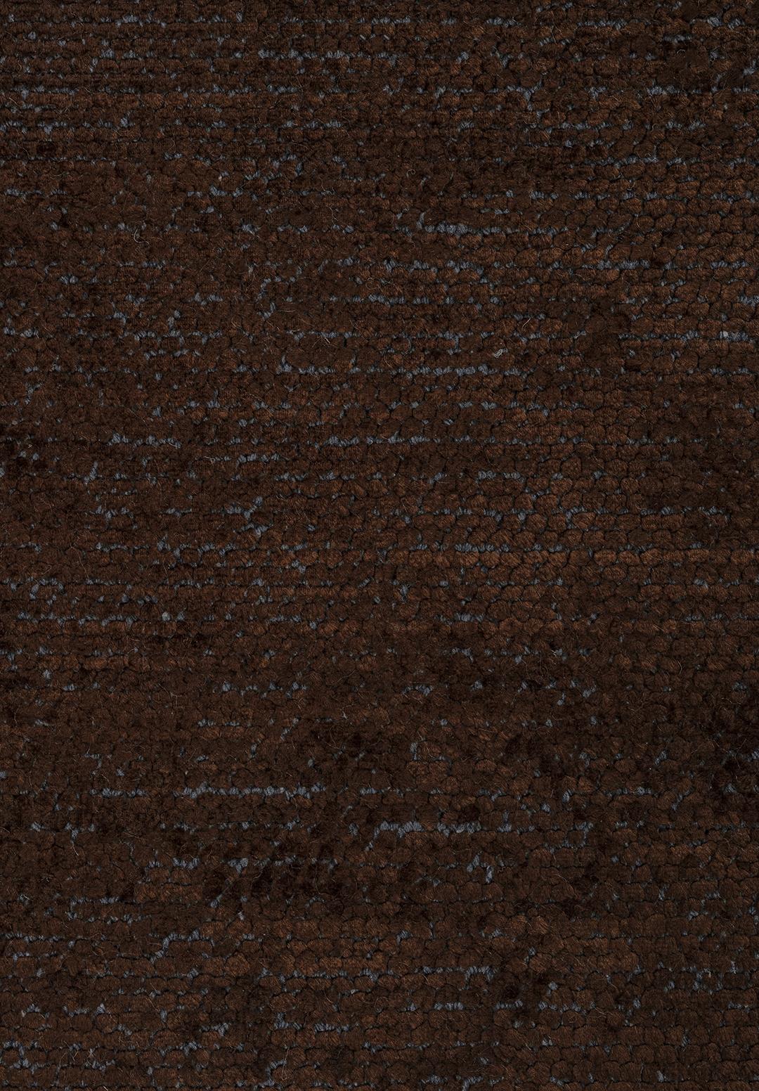 PLAIN DARK BROWN (A) RUG - 5