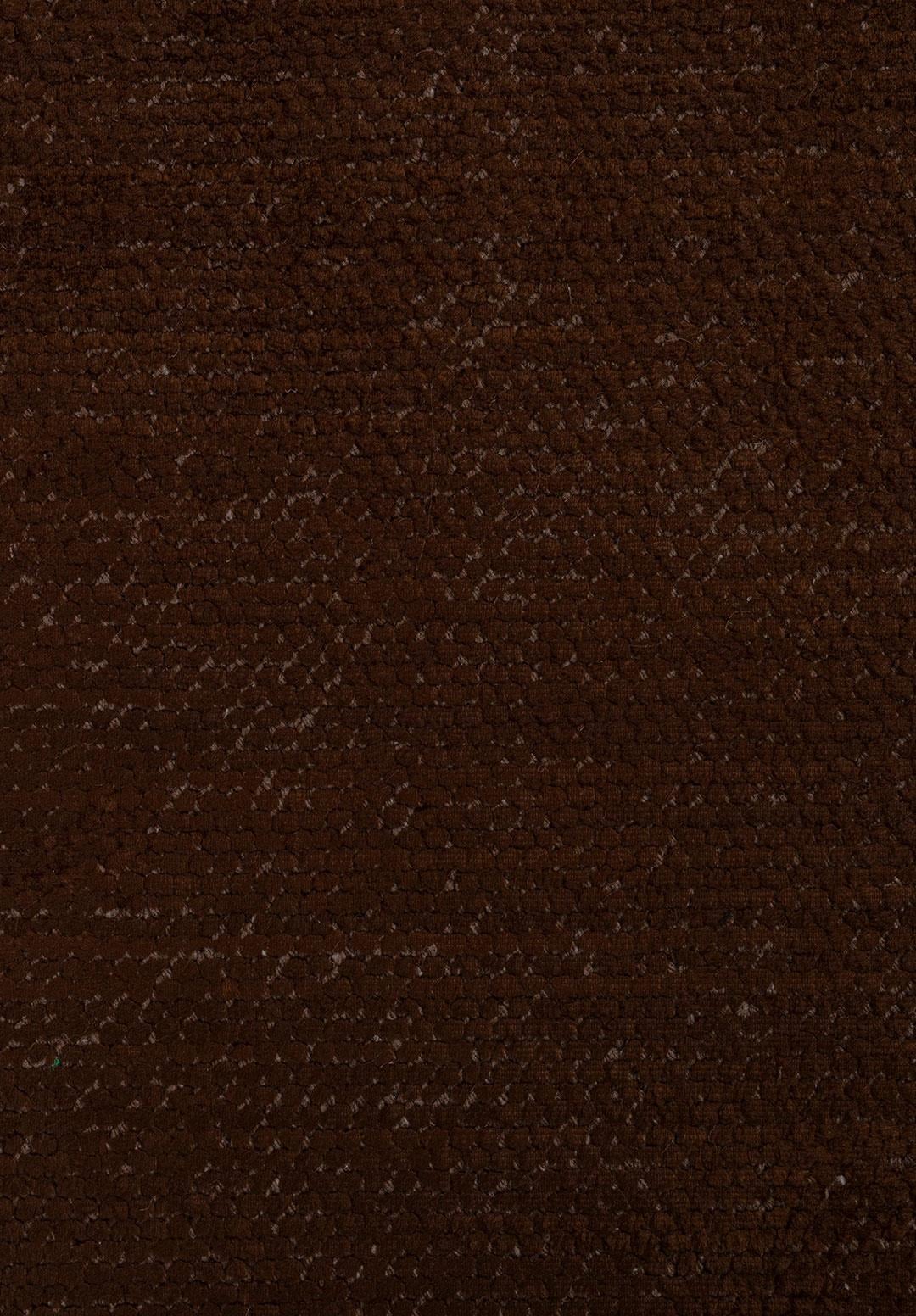 PLAIN DARK BROWN (C) RUG - 4