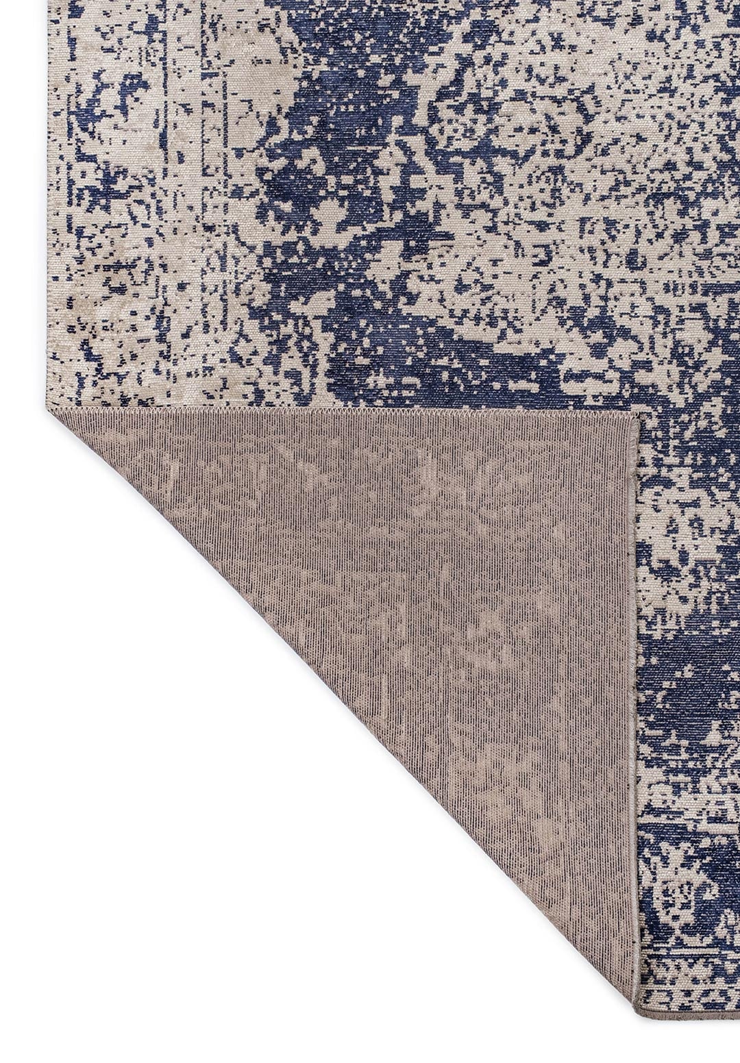 MEDALLION BEIGE - DARK NAVY RUG - 3