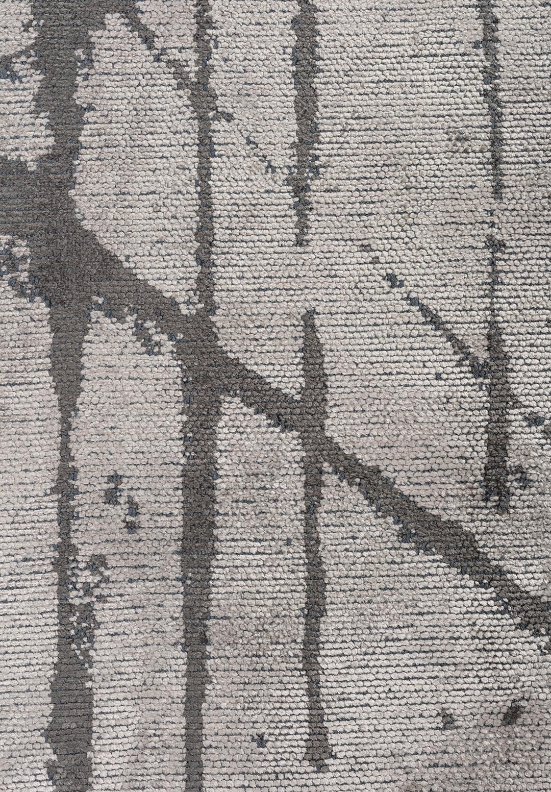 CRACK ANTHRACITE - CREAM RUG - 5