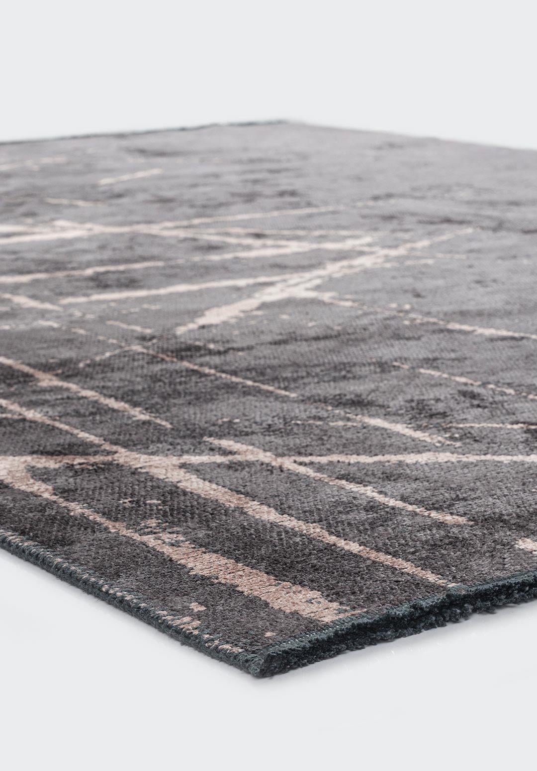 CRACK COPPER - CHARCOAL RUG - 4