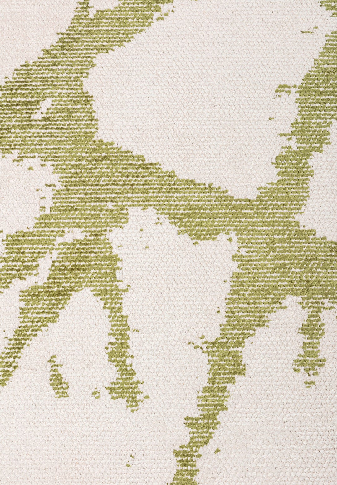 CRACK GREEN - ECRU RUG - 5