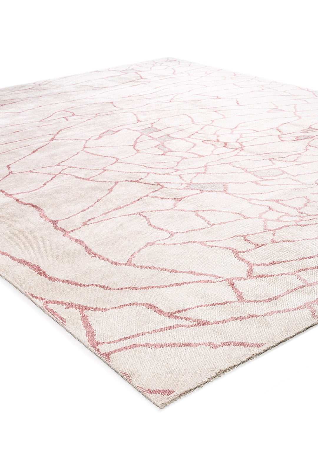 DRY DAMSON - LIGHT GREY - ECRU RUG - 4