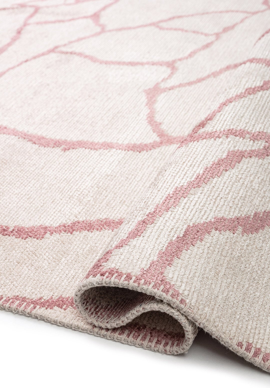 DRY DAMSON - LIGHT GREY - ECRU RUG - 2