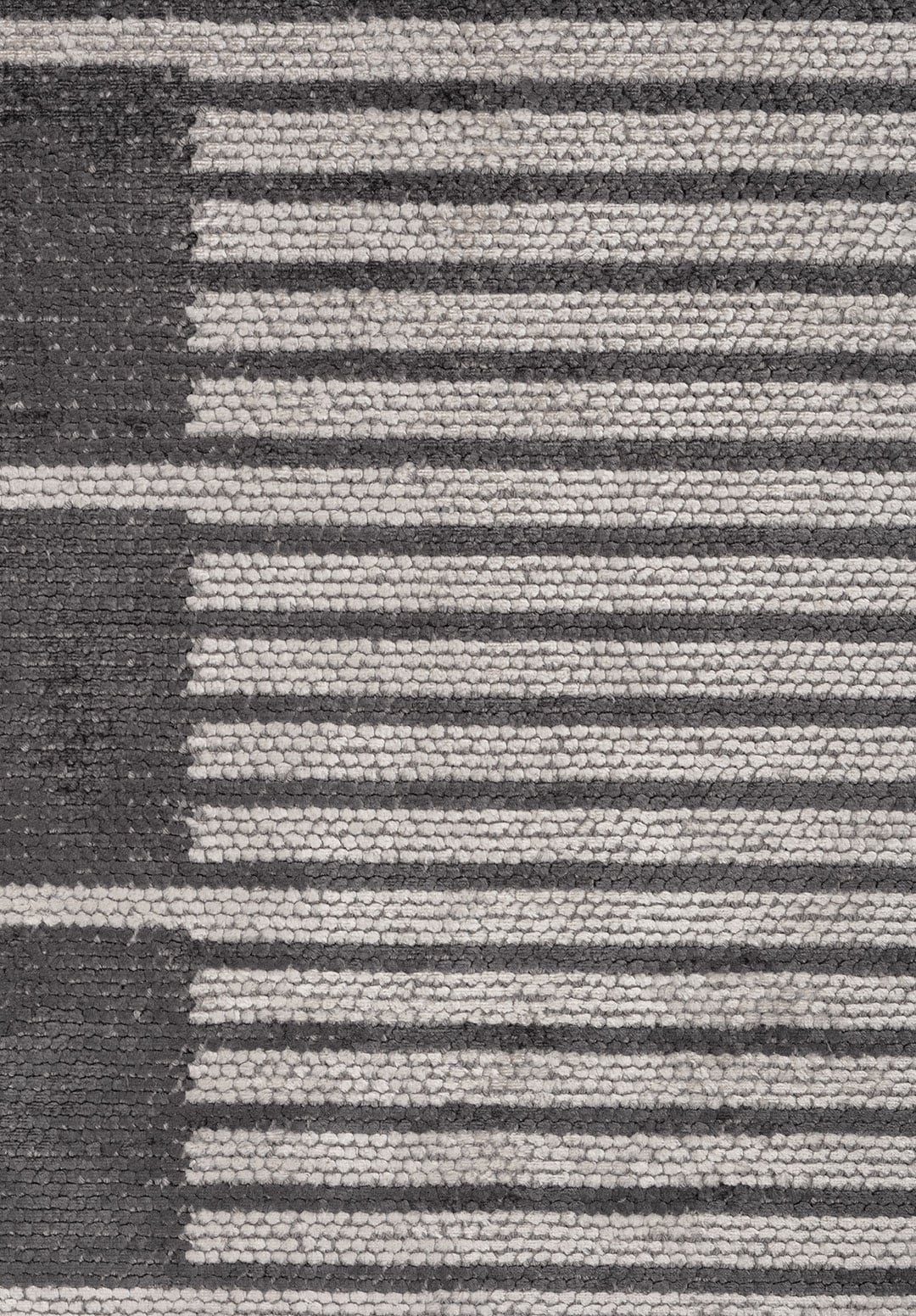 CONTRAST LIGHT CREAM - CHARCOAL RUG - 5