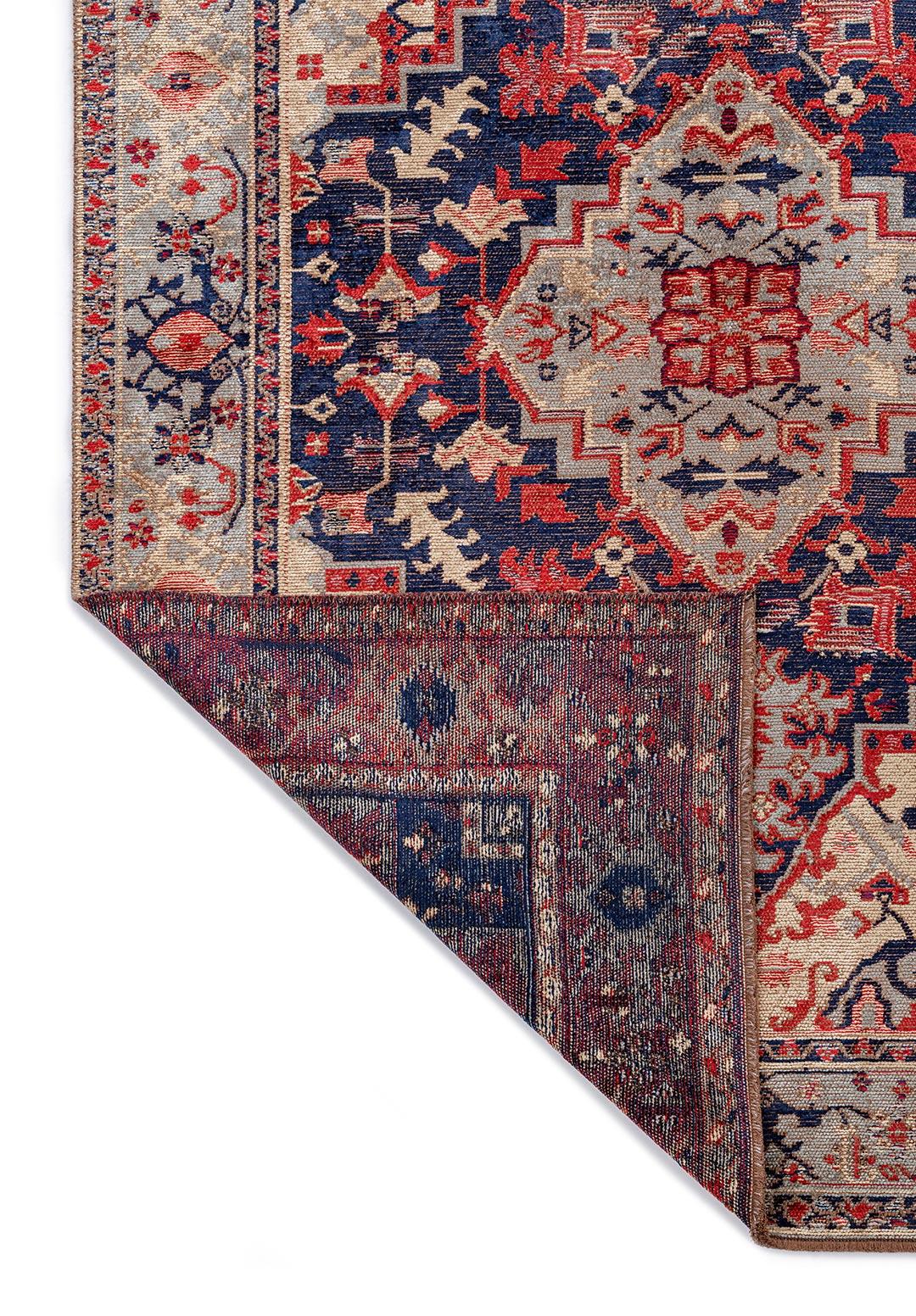 CITADEL BEIGE - BLUE - DARK NAVY - RED RUG - 3