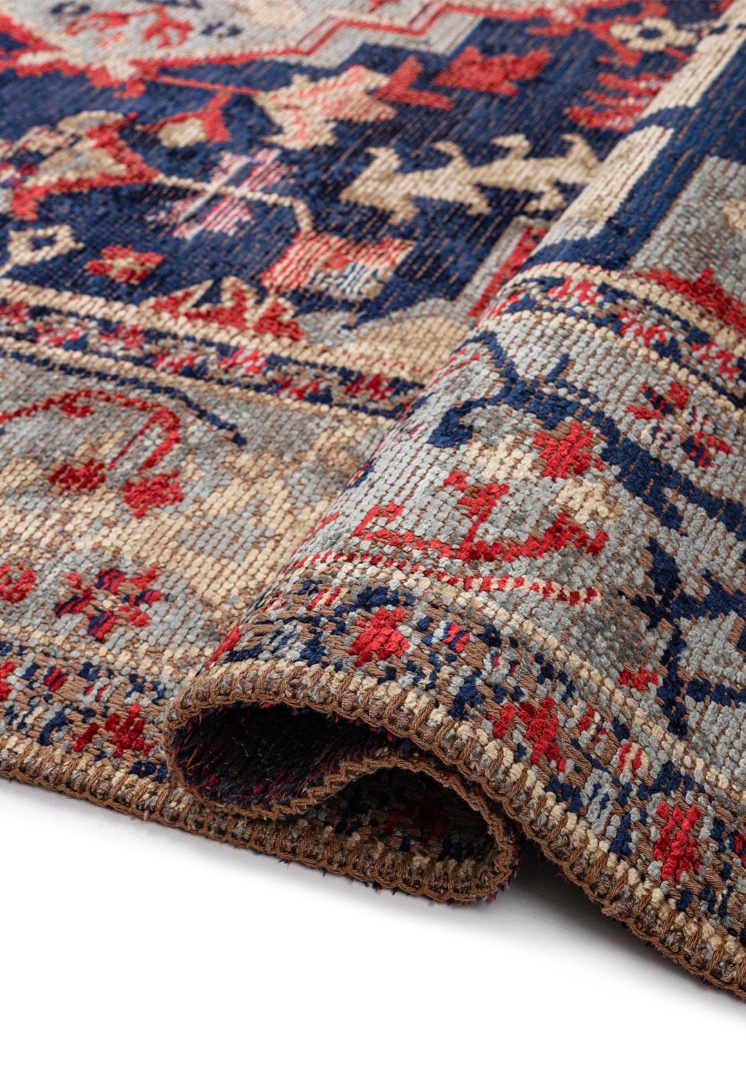CITADEL BEIGE - BLUE - DARK NAVY - RED RUG - 2