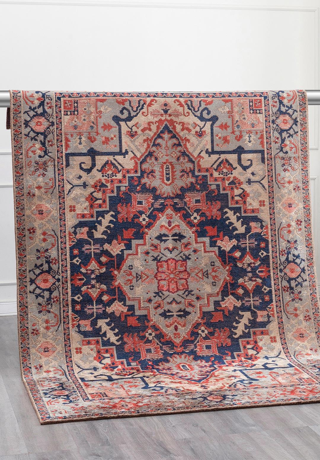 CITADEL BEIGE - BLUE - DARK NAVY - RED RUG - 4