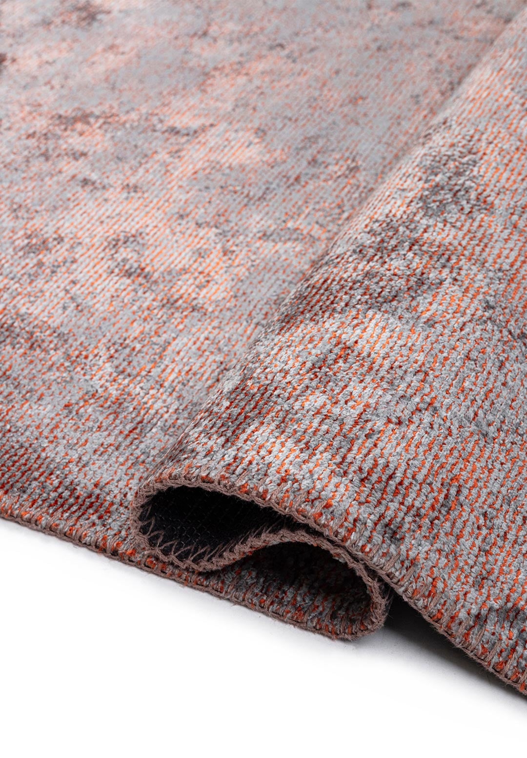 HAZE BLUE - RUST RUG - 2