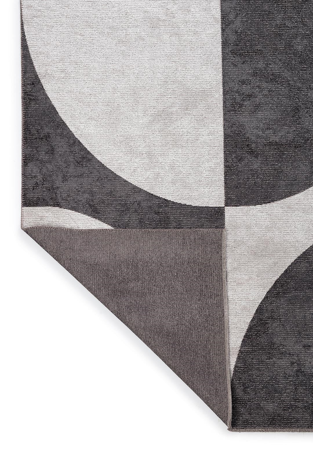 ARC CHARCOAL - LIGHT CREAM RUG - 3