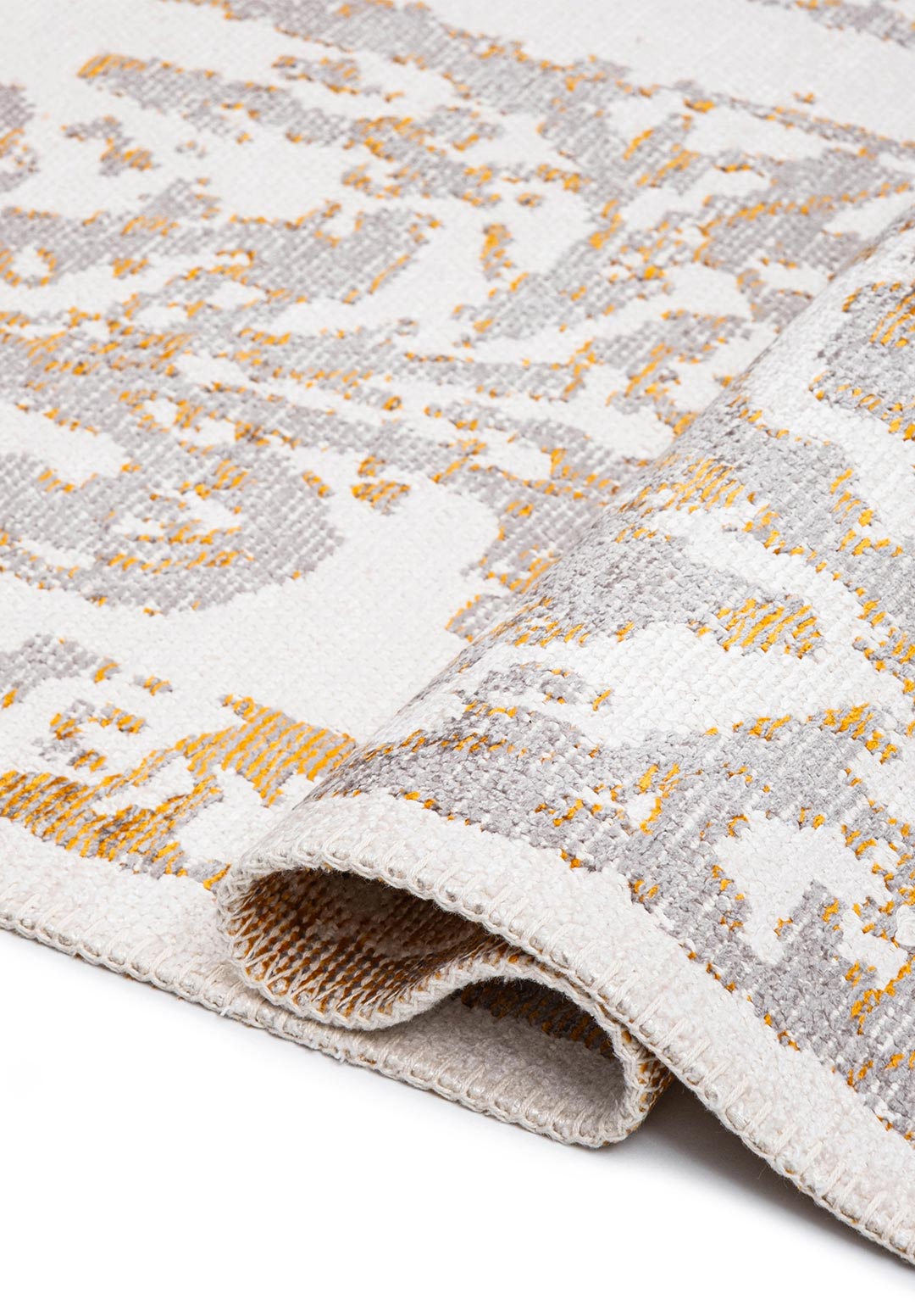 ARCADE GREY - MUSTARD - ECRU RUG - 2