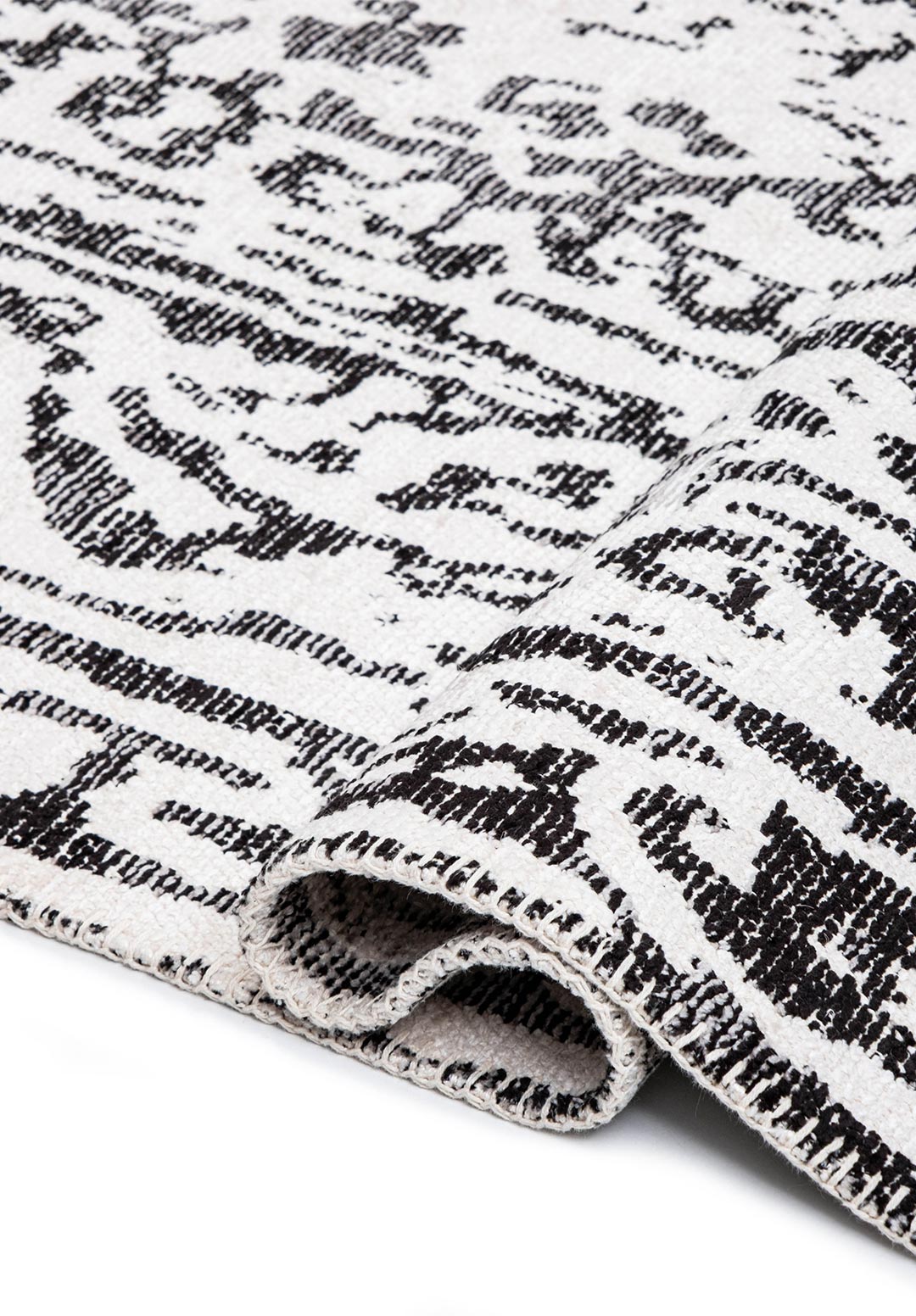 GORDION BLACK - GREY - ECRU RUG - 2