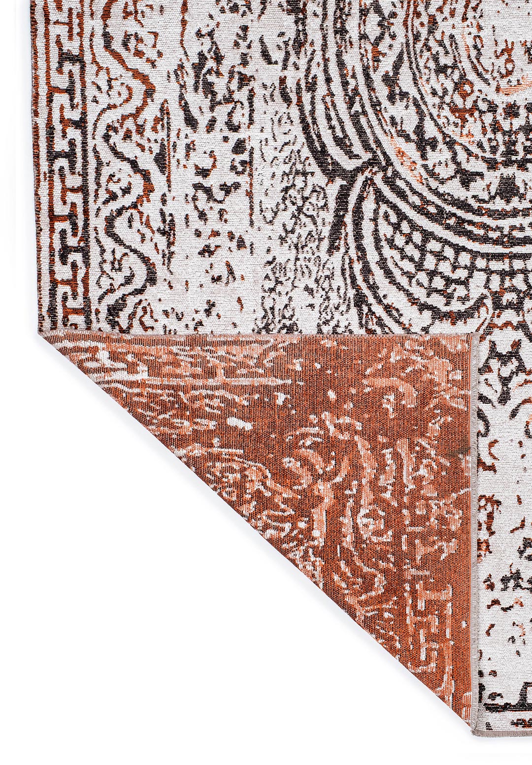 GORDION BLACK - RUST - BONE RUG - 3