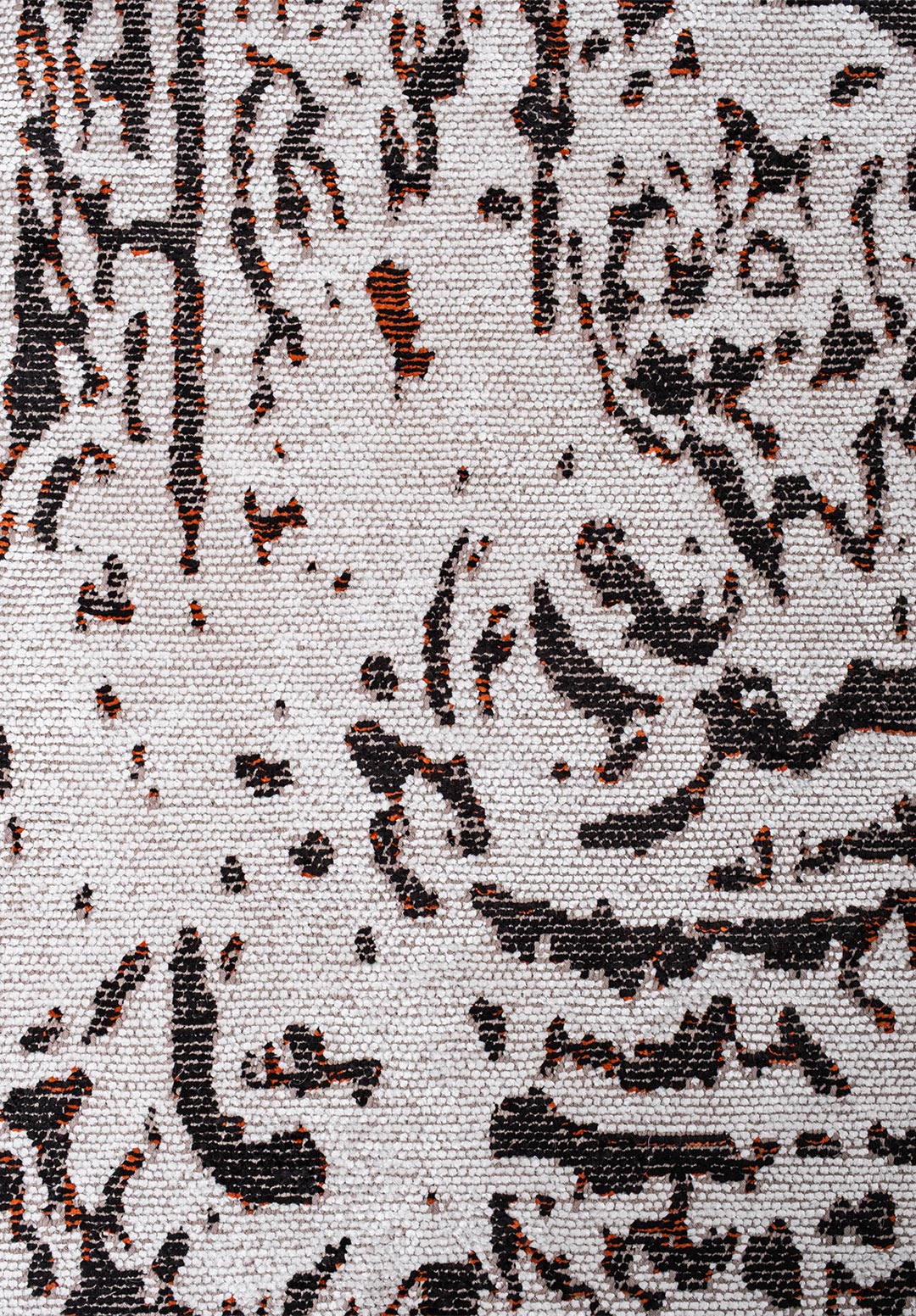 GORDION BLACK - RUST - BONE RUG - 5