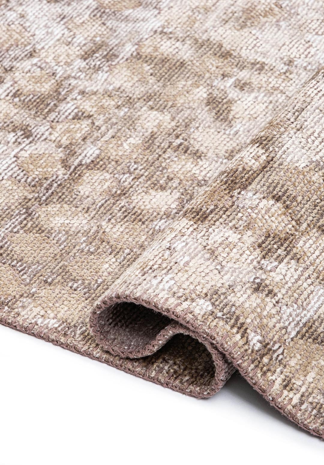 DOTS WHITE - DARK GREY - BEIGE RUG - 2