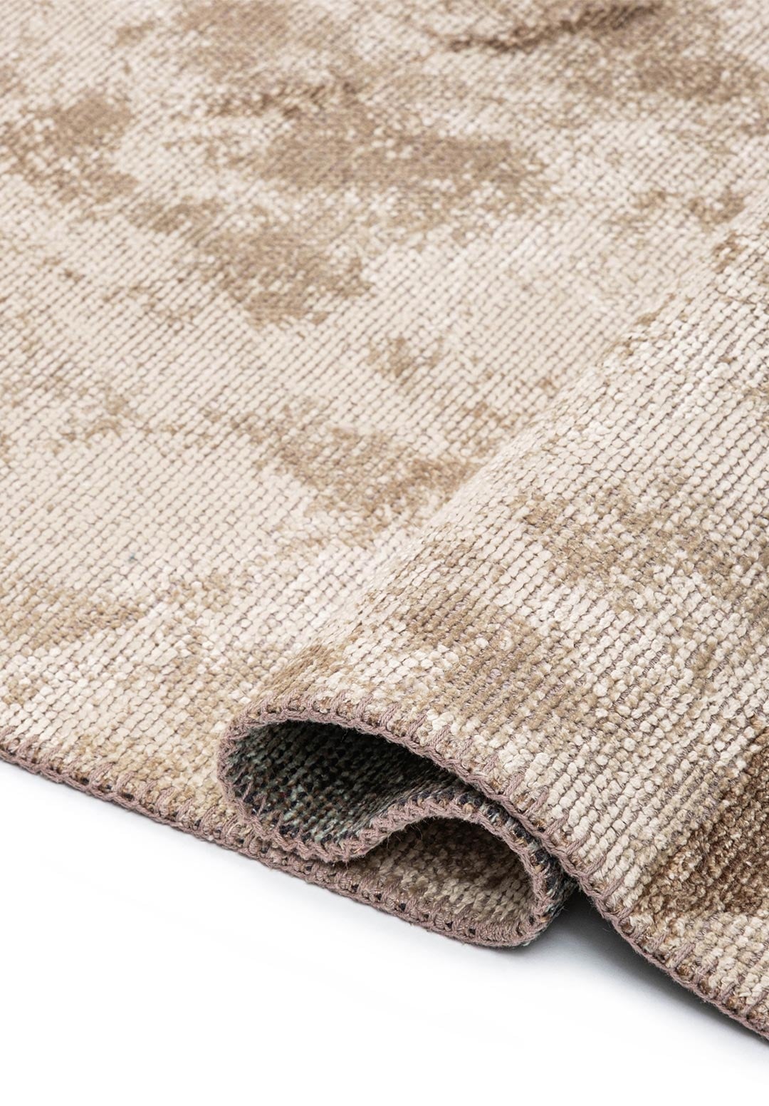 CRACK MINK - RIVER GREEN - BEIGE RUG - 2