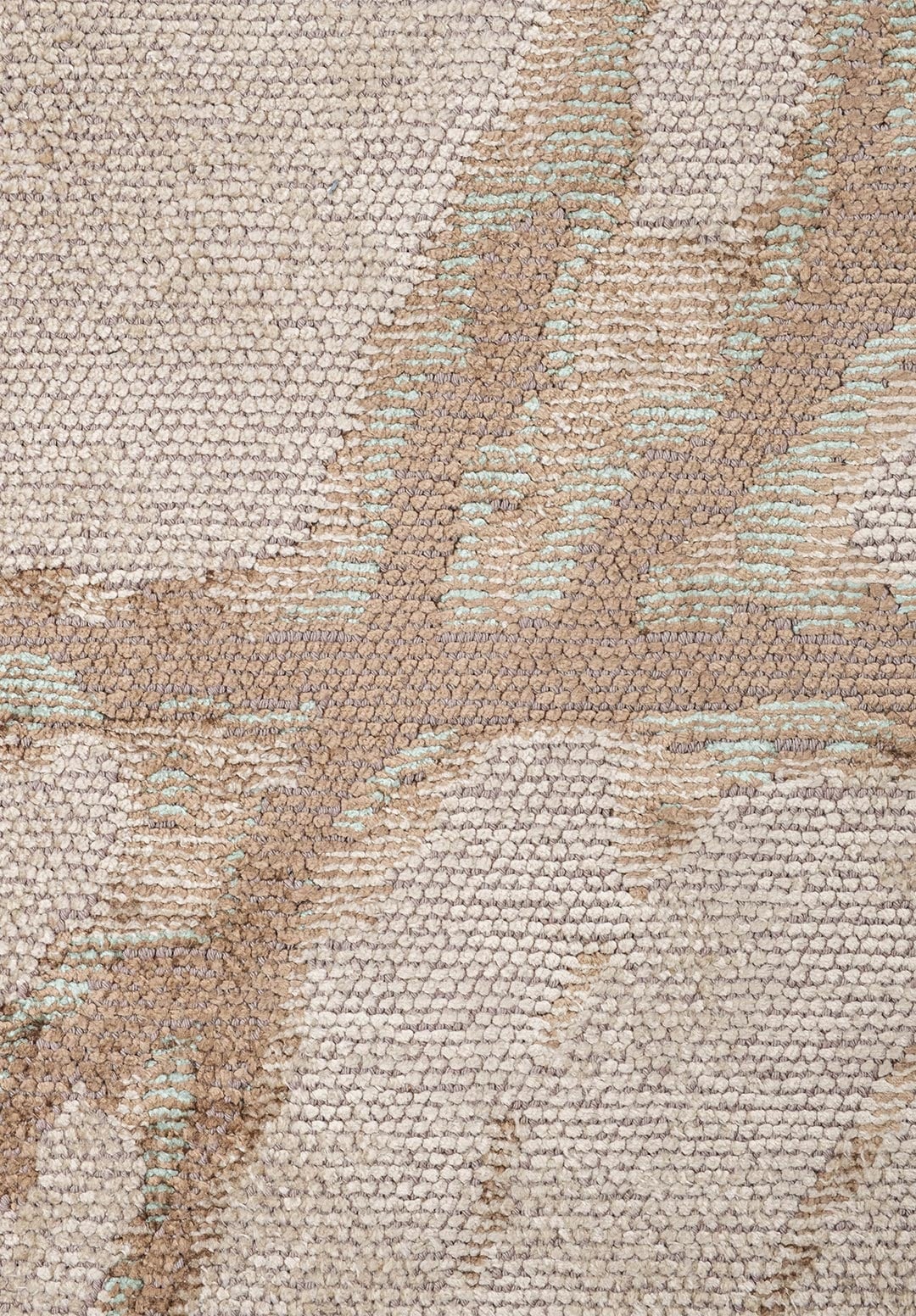 CRACK MINK - RIVER GREEN - BEIGE RUG - 5