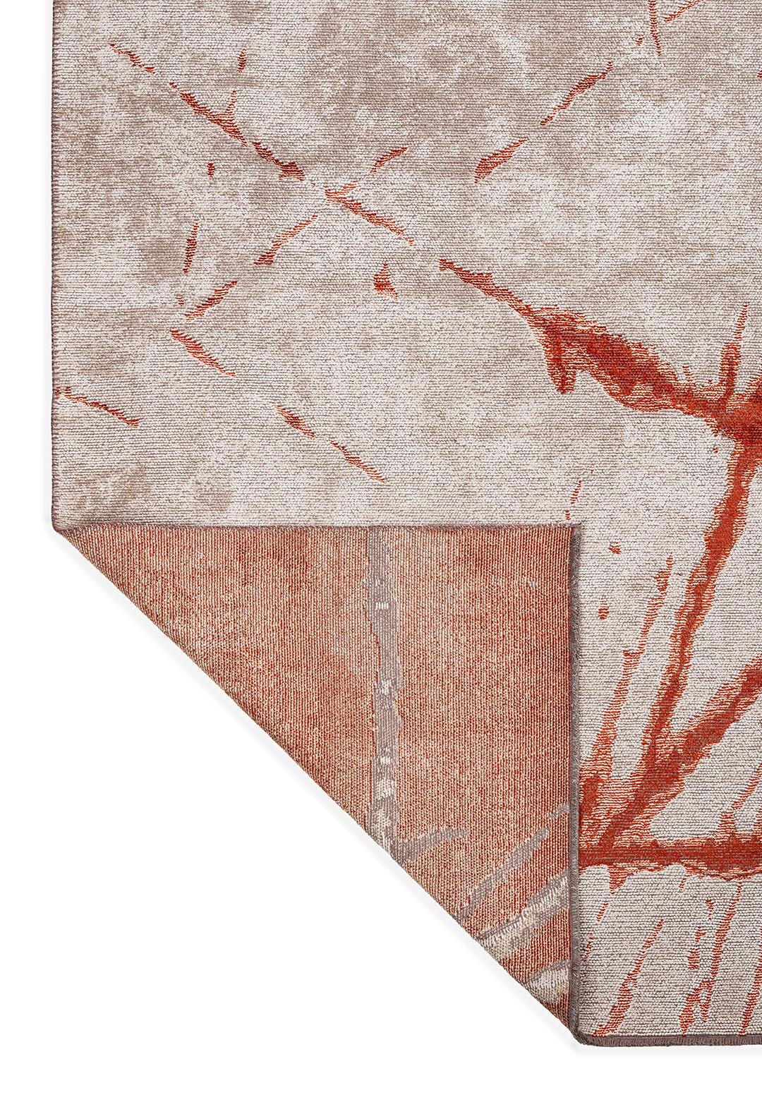CRACK RUST - CREAM - BONE RUG - 3