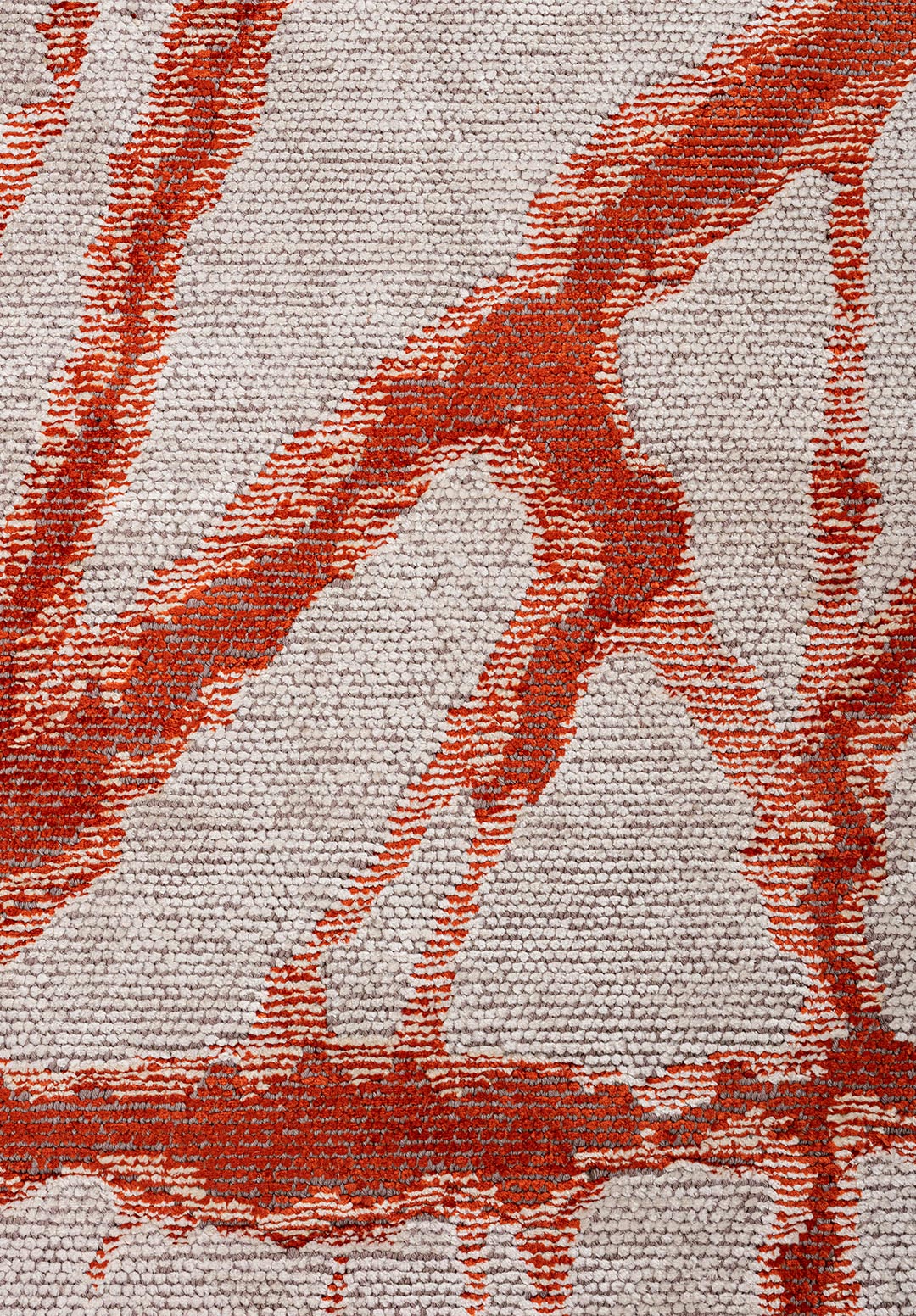 CRACK RUST - CREAM - BONE RUG - 5