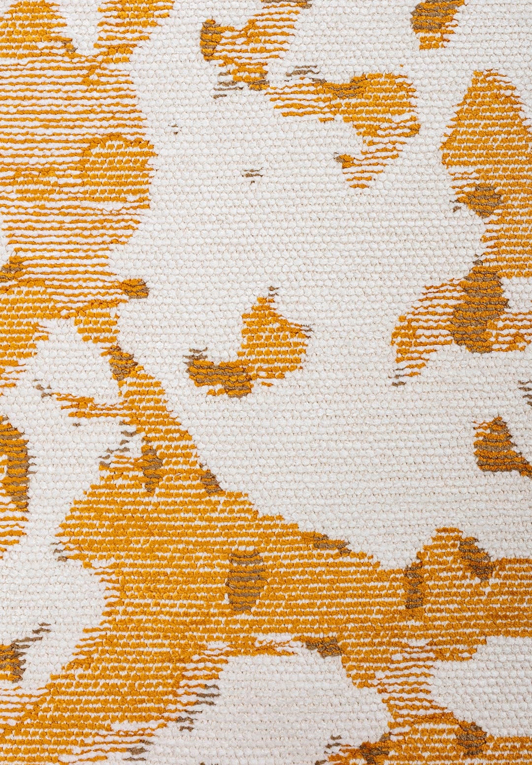 FLASH MUSTARD - LIGHT BROWN - WHITE RUG - 5
