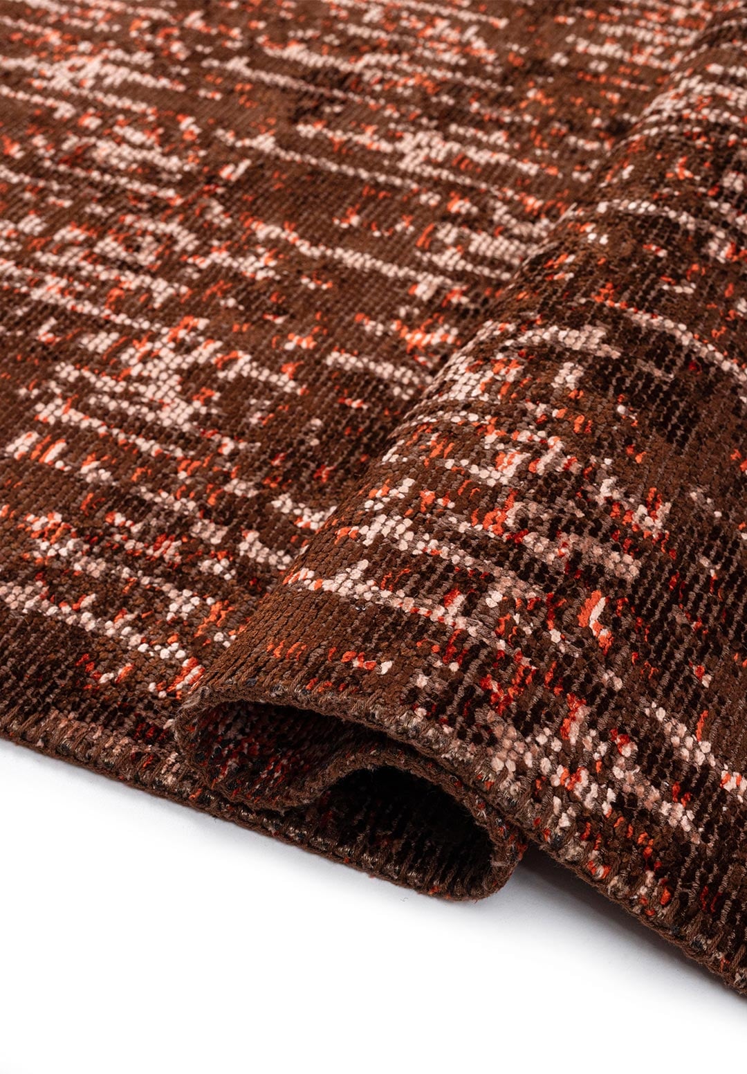 SOLSTICE DARK BROWN - RUST - COPPER RUG - 2
