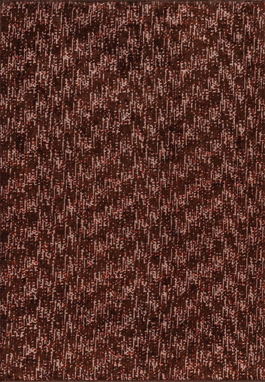 SOLSTICE DARK BROWN - RUST - COPPER RUG - 1