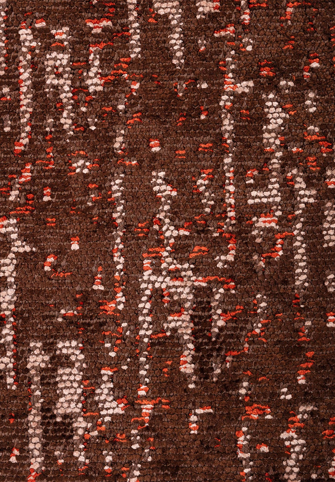 SOLSTICE DARK BROWN - RUST - COPPER RUG - 5