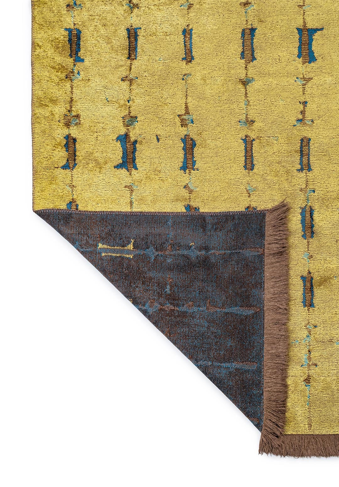 MAYA CYAN - DARK BROWN - KIWI RUG - 3