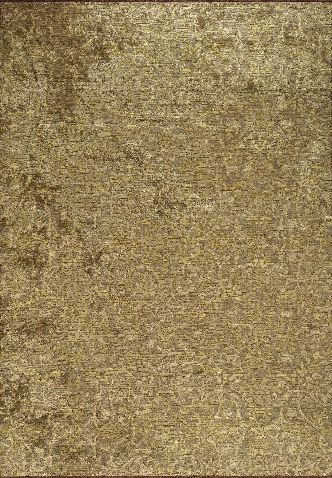VIOLETTA GREEN - KIWI - OLIVE GREEN RUG - 1