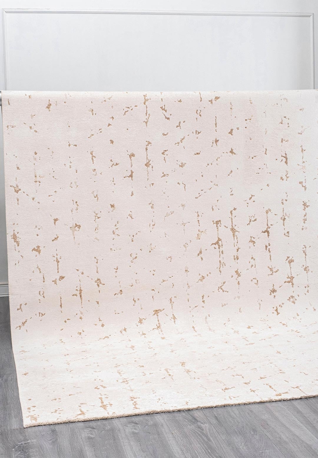 SCATTER DARK BEIGE - CREAM - ECRU RUG - 4
