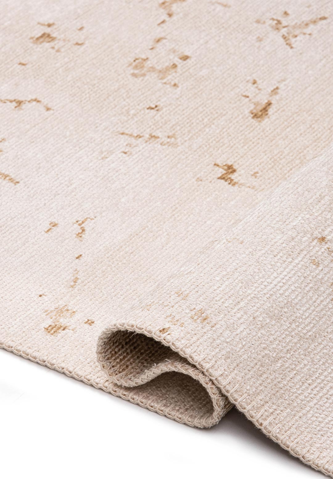SCATTER DARK BEIGE - CREAM - ECRU RUG - 2
