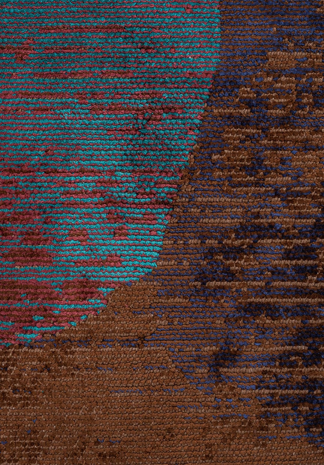 BLISS DARK BROWN - DARK NAVY - DARK TURQUOISE - CHERRY RUG - 5