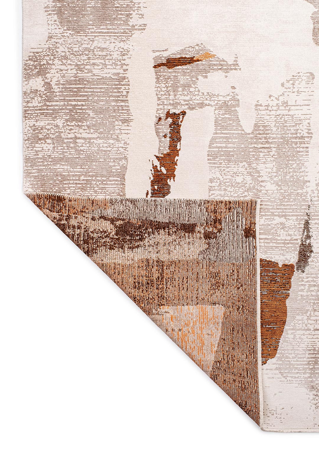 BLISS ECRU - NOUGAT - TERRA - DARK BROWN RUG - 3