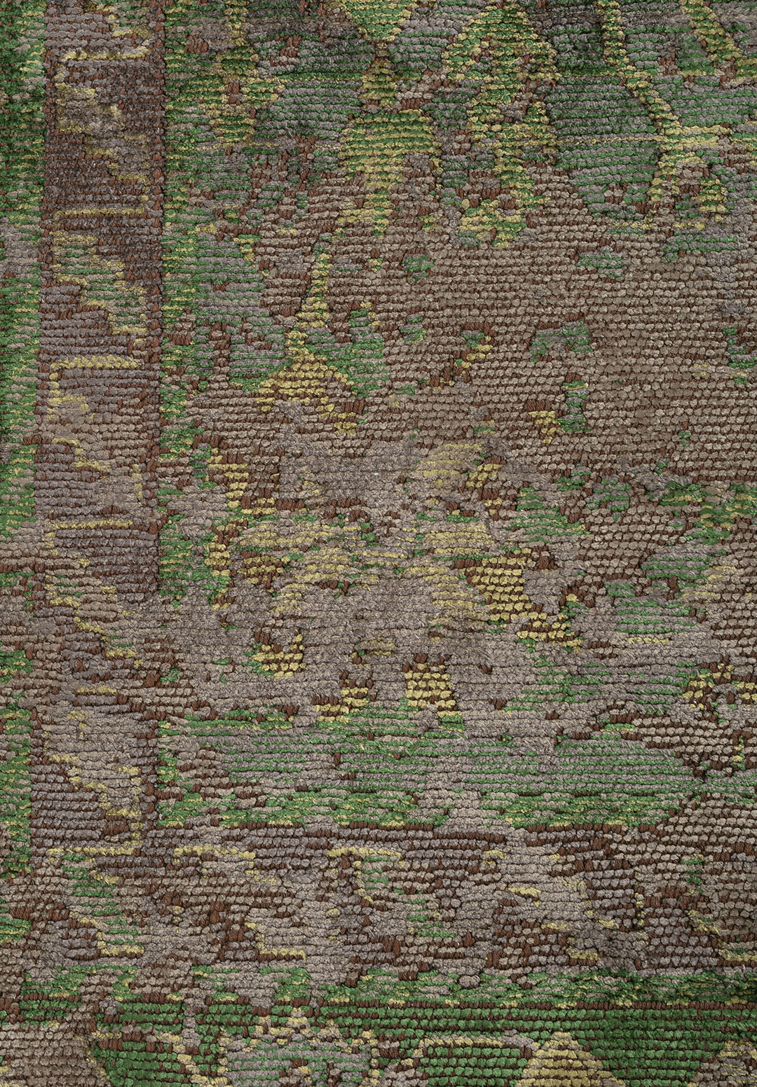 SPLENDOR ERA KHAKI - ANTHRACITE - FOREST GREEN - GREEN RUG - 5