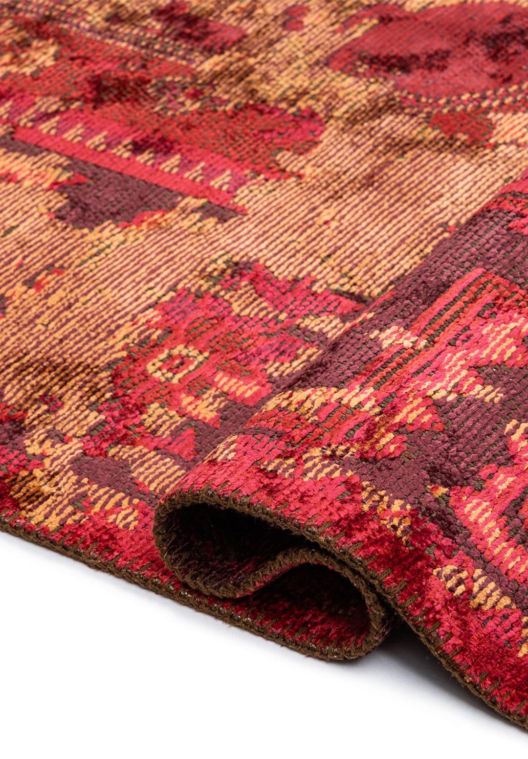 MONARCH ERA TERRA - CHERRY - RED - MAGENTA RUG - 2