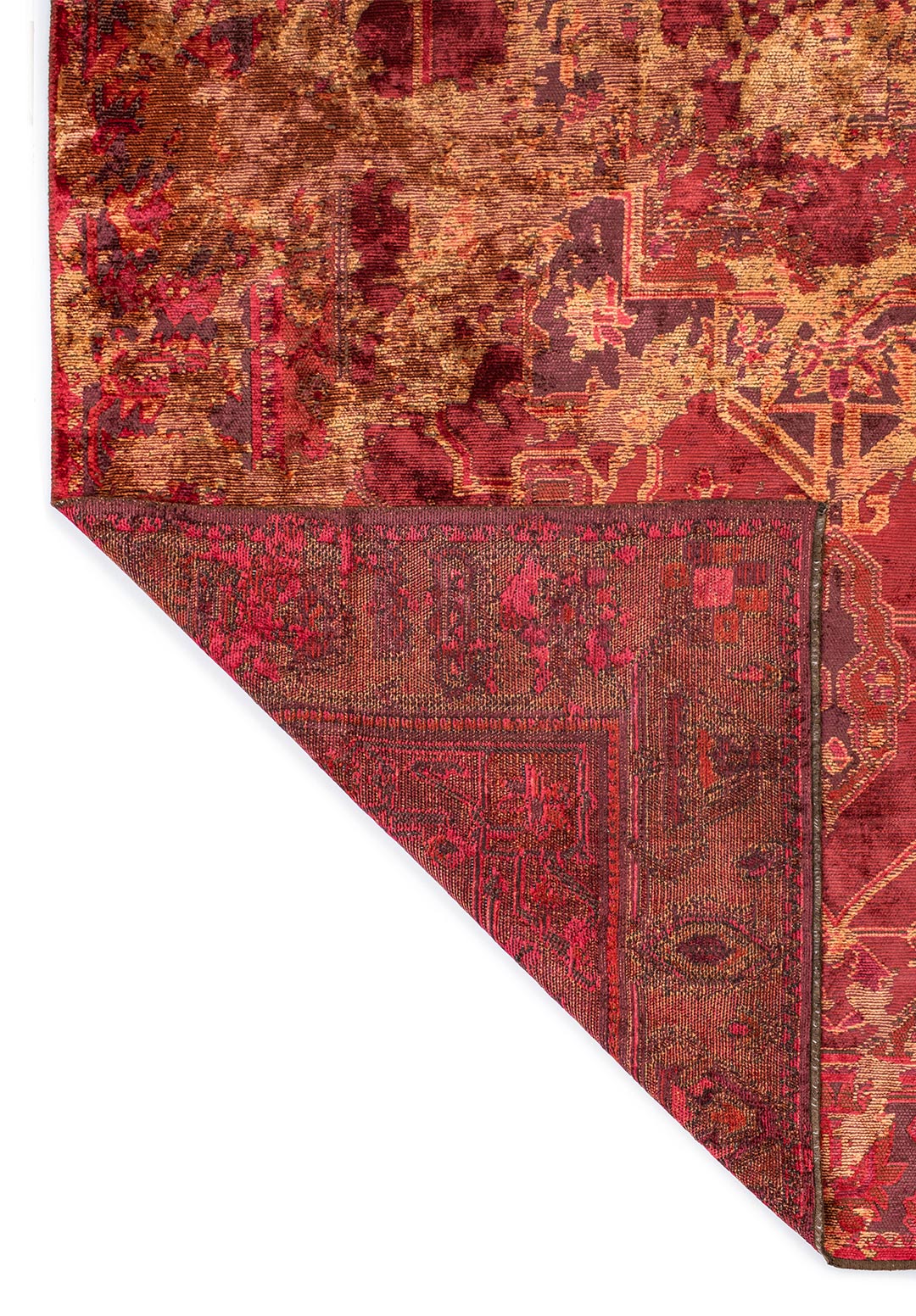 MONARCH ERA TERRA - CHERRY - RED - MAGENTA RUG - 3