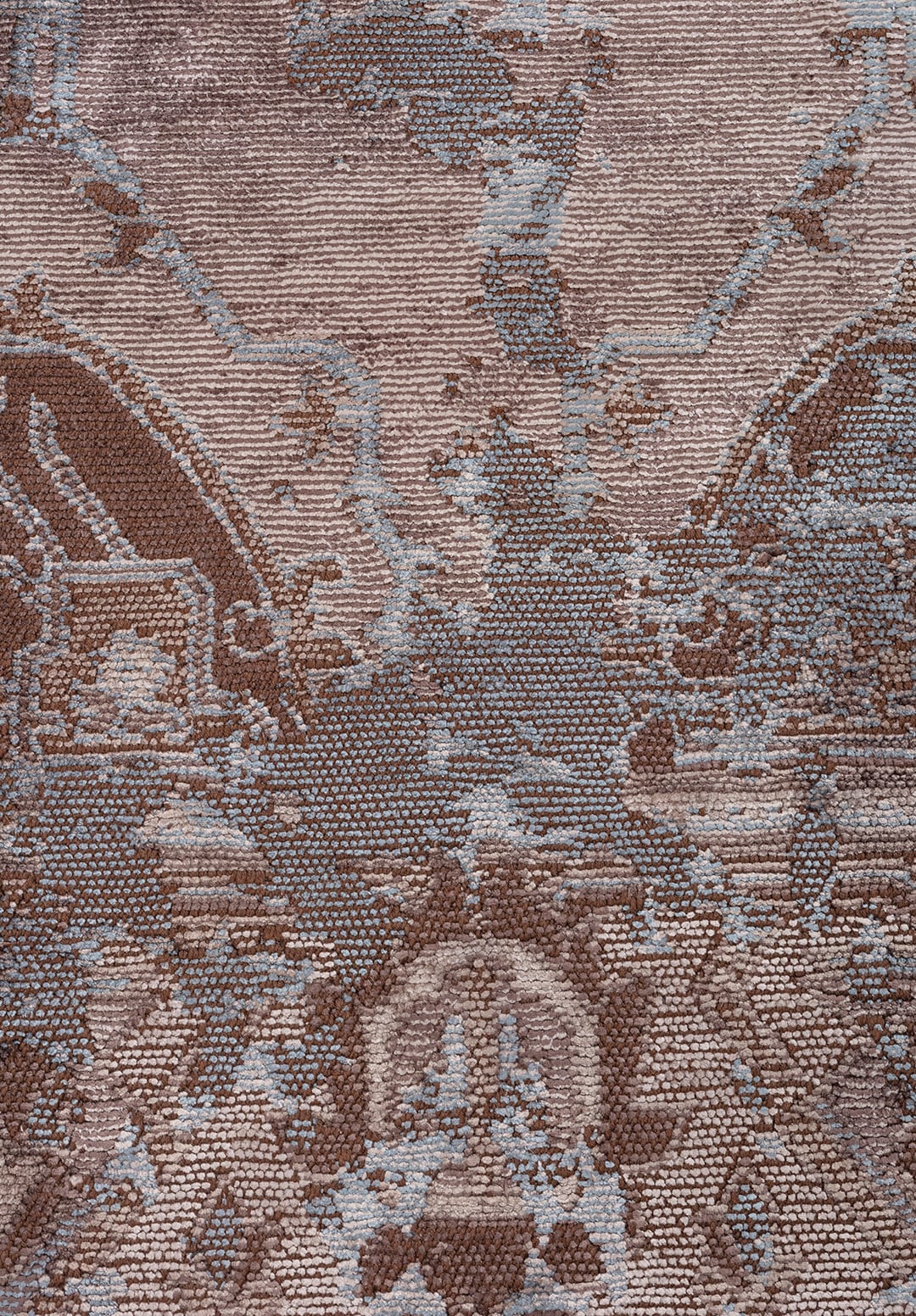 MONARCH ERA BLUE - STONE - DARK MINK - NOUGAT RUG - 5