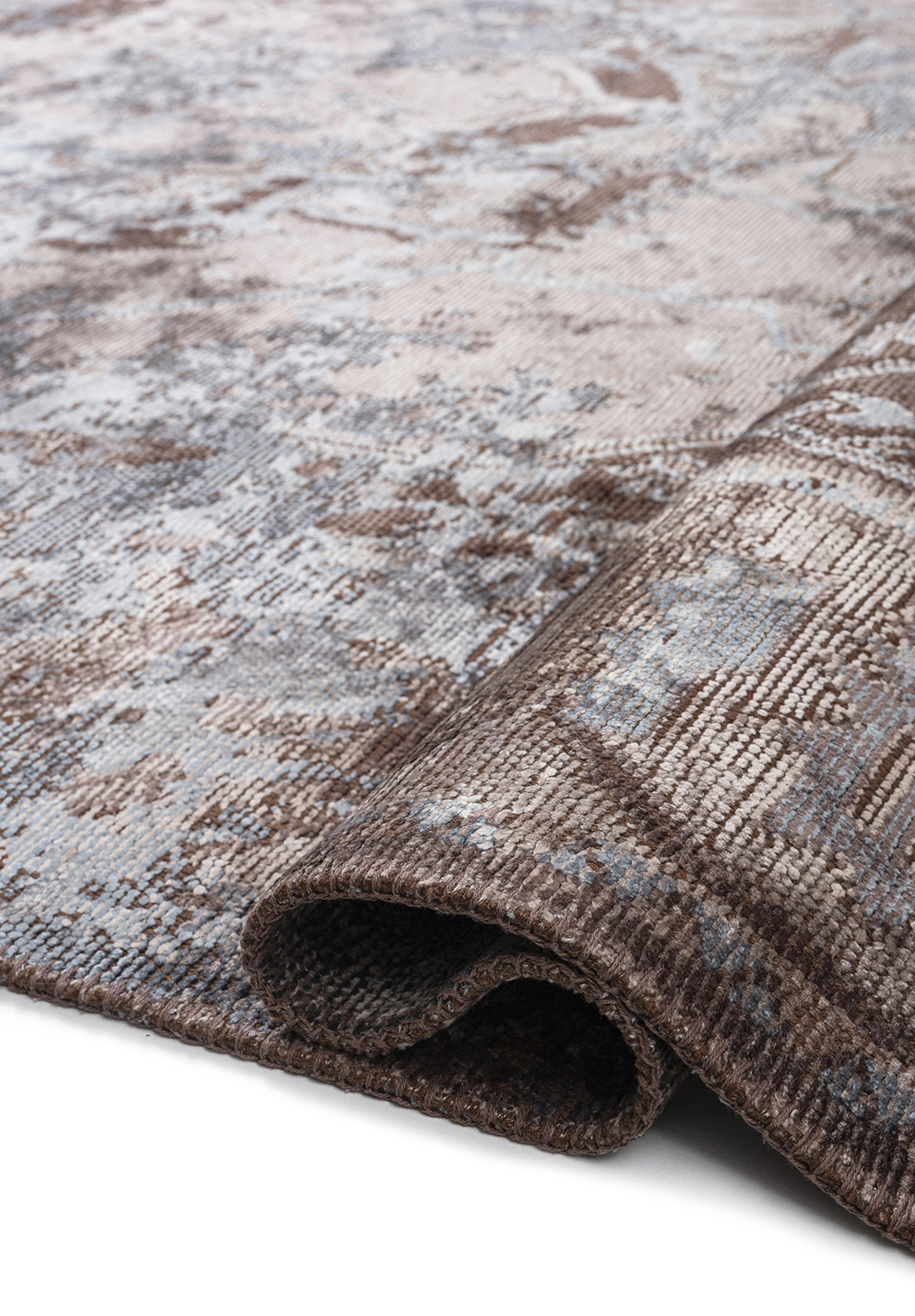 MONARCH ERA BLUE - STONE - DARK MINK - NOUGAT RUG - 2