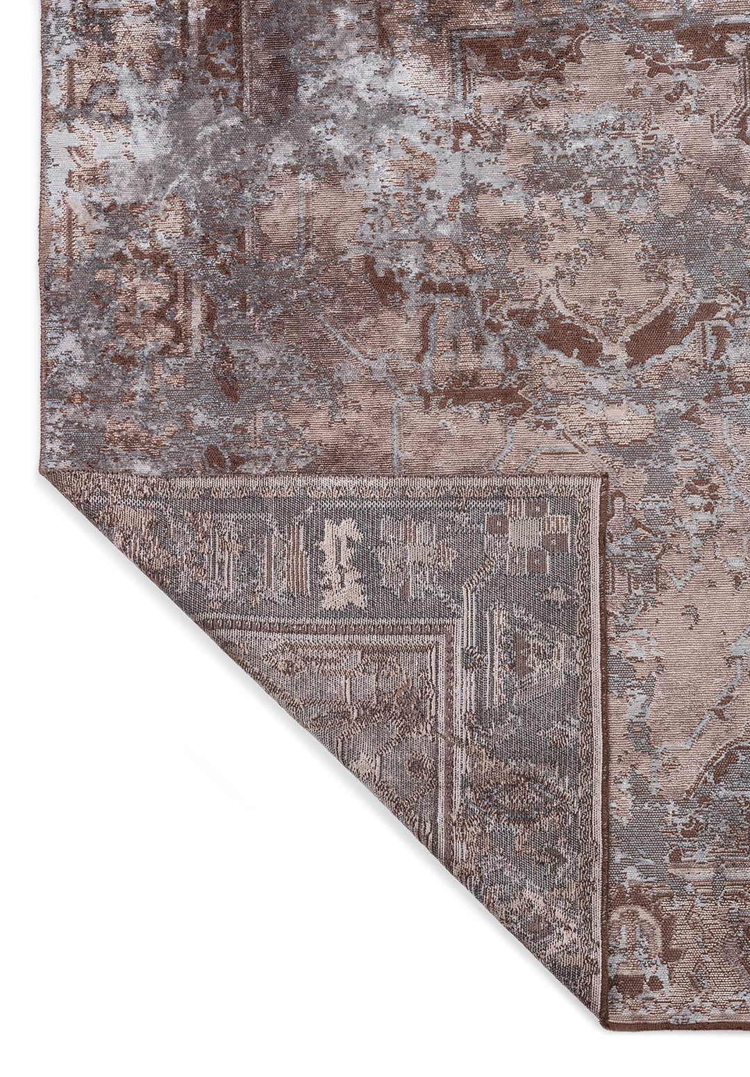 MONARCH ERA BLUE - STONE - DARK MINK - NOUGAT RUG - 3