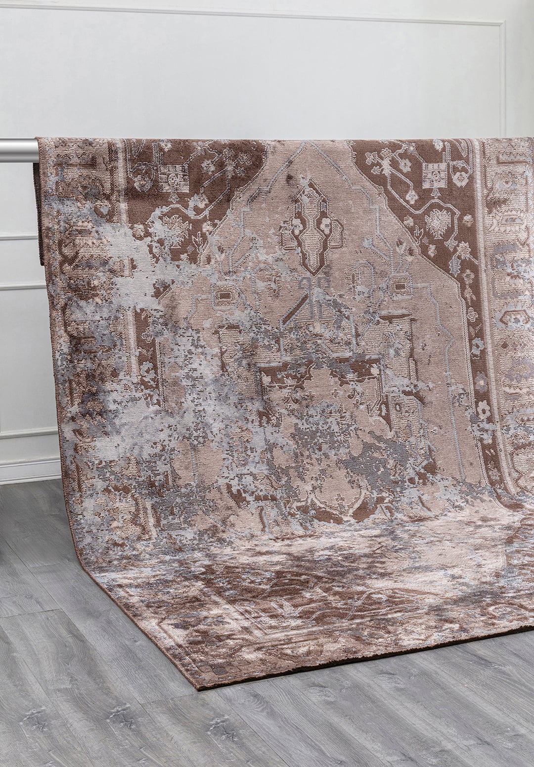 MONARCH ERA BLUE - STONE - DARK MINK - NOUGAT RUG - 4