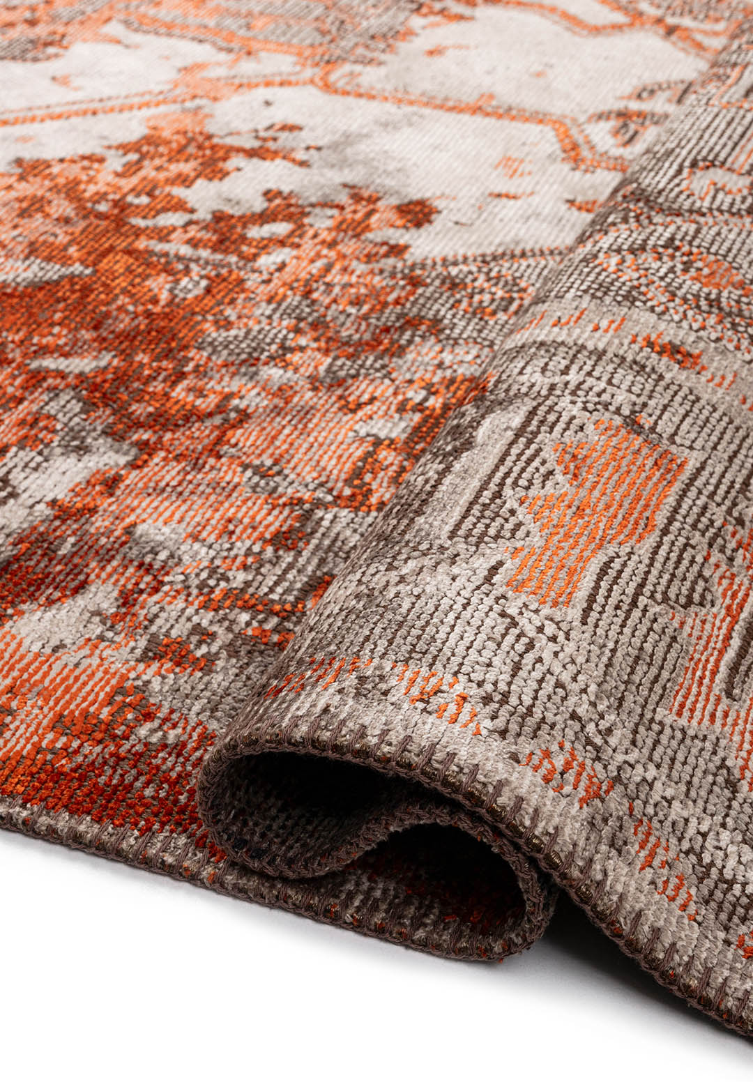 MONARCH ERA RUST - GREY - LIGHT GREY - DARK GREY RUG - 2