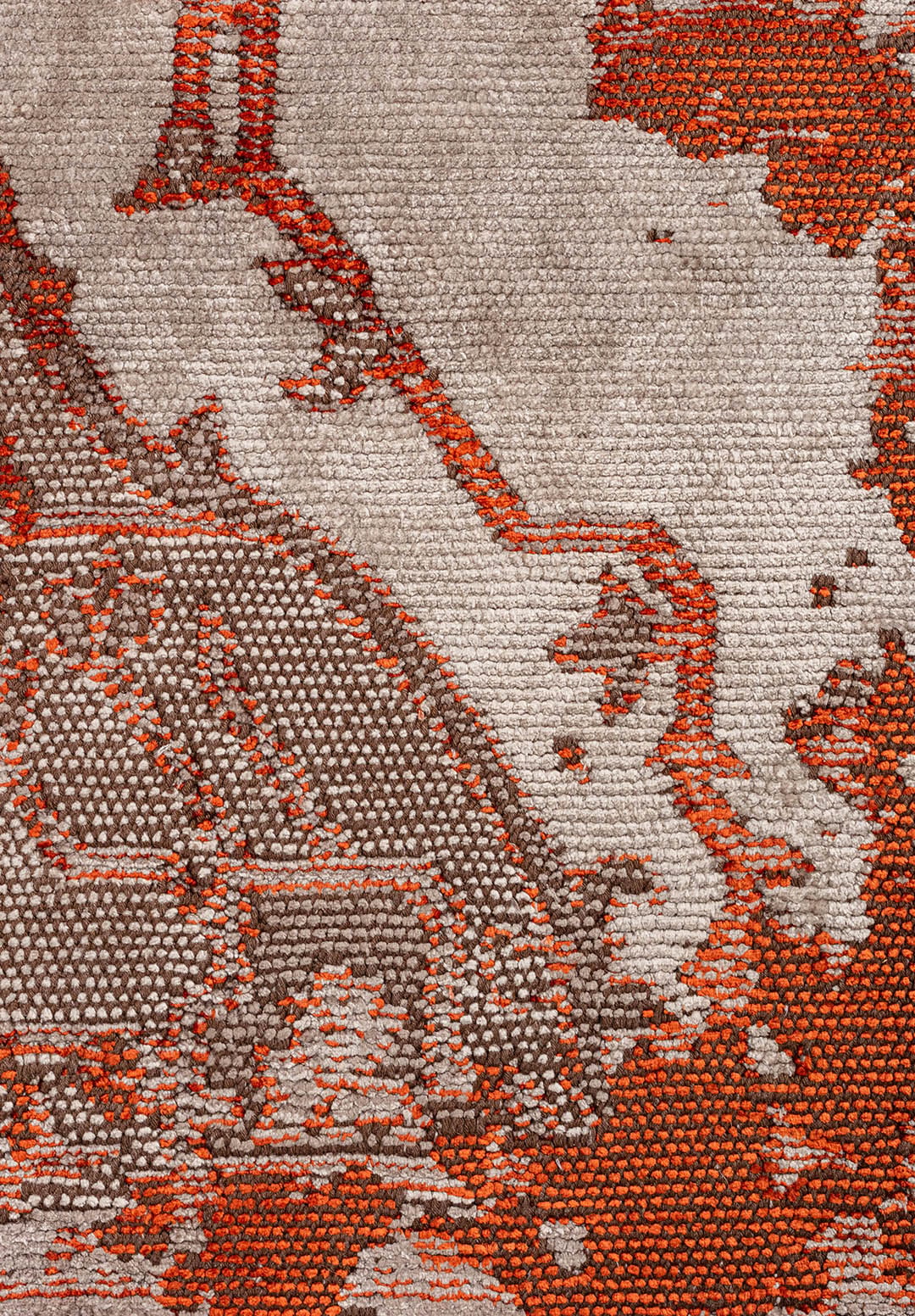 MONARCH ERA RUST - GREY - LIGHT GREY - DARK GREY RUG - 5