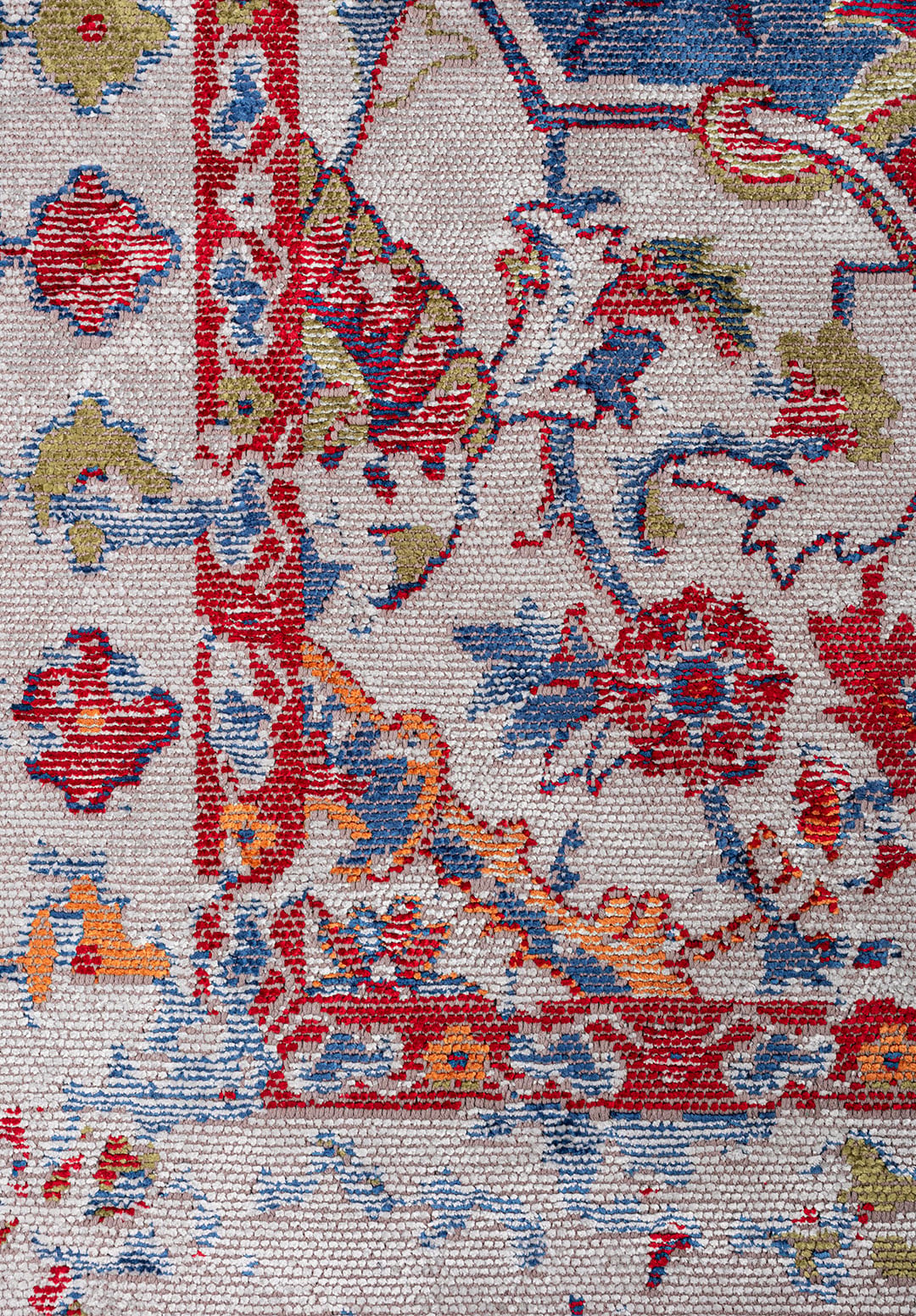 FORTRESS ERA LIGHT GREY - GREEN - RED - NAVY BLUE - TERRA - DARK GREY RUG - 5