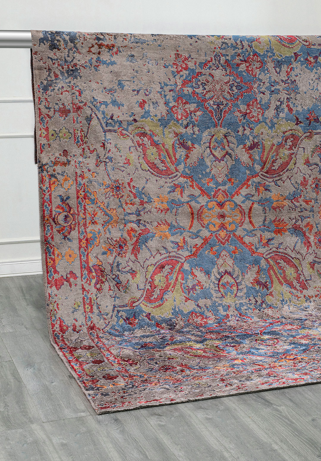 FORTRESS ERA DARK GREY - GREEN - RED - NAVY BLUE - TERRA - DARK GREY RUG - 4