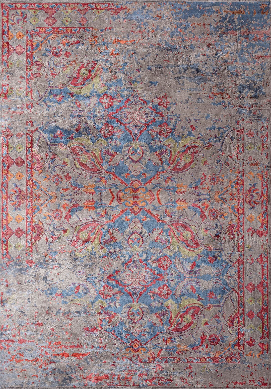 FORTRESS ERA DARK GREY - GREEN - RED - NAVY BLUE - TERRA - DARK GREY RUG