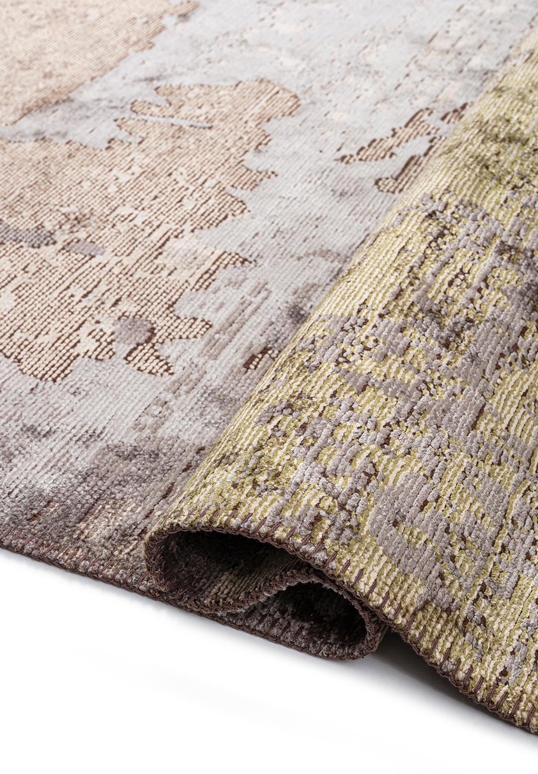 LUSH GREY - DARK GREY - GREEN - CREAM - LIGHT GREY - STONE RUG - 2