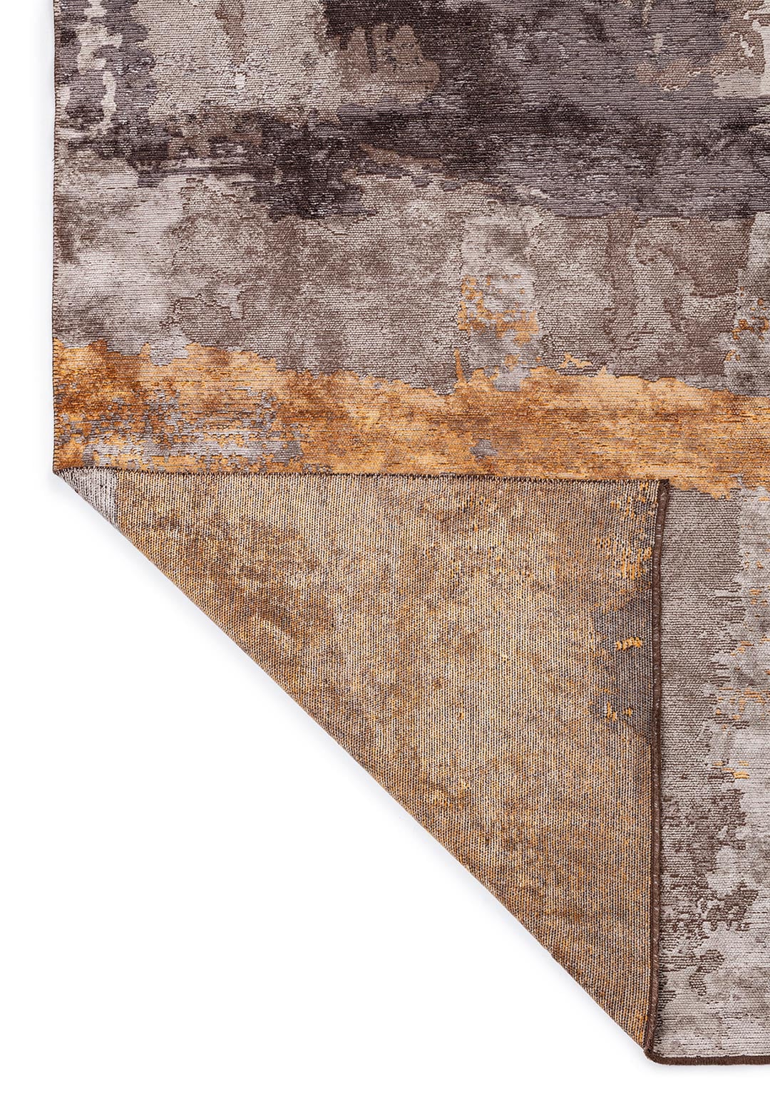LUSH DARK GREY - LIGHT GREY - MUSTARD - GREY - CHARCOAL - ICE BLUE RUG - 3