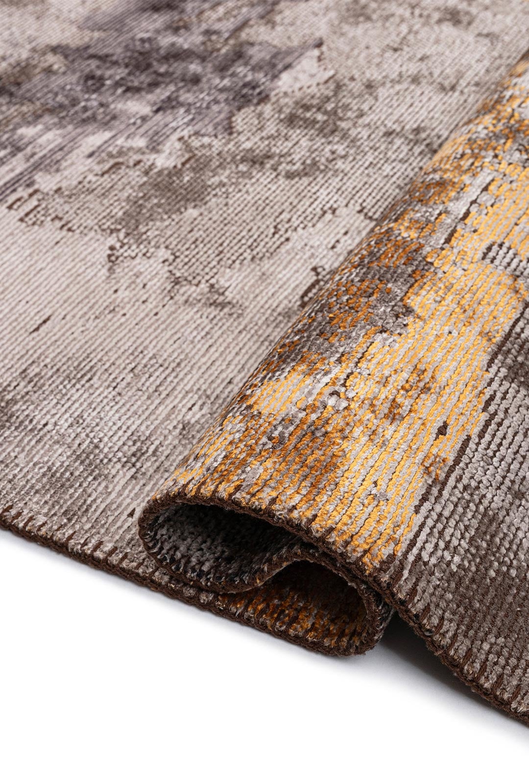 LUSH DARK GREY - LIGHT GREY - MUSTARD - GREY - CHARCOAL - ICE BLUE RUG - 2