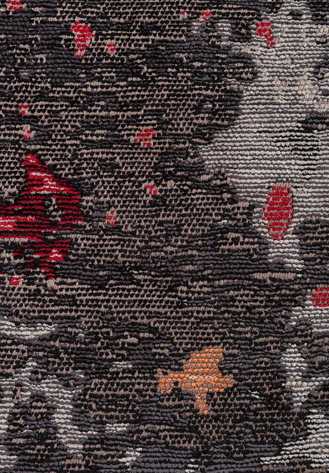 SERENITY LIGHT GREY - CHARCOAL - BLACK - RED - TERRA - GOLD RUG - 5