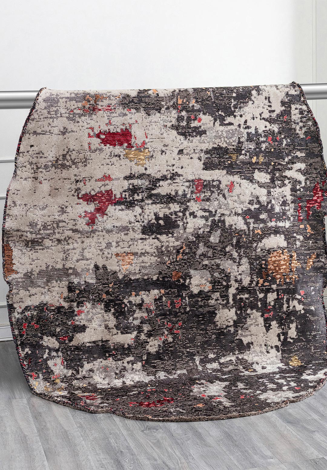 SERENITY LIGHT GREY - CHARCOAL - BLACK - RED - TERRA - GOLD RUG - 4